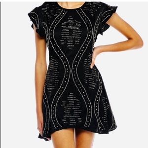 Free People Shine Like the Stars Black Dress